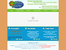 Tablet Screenshot of costamaior.com.br
